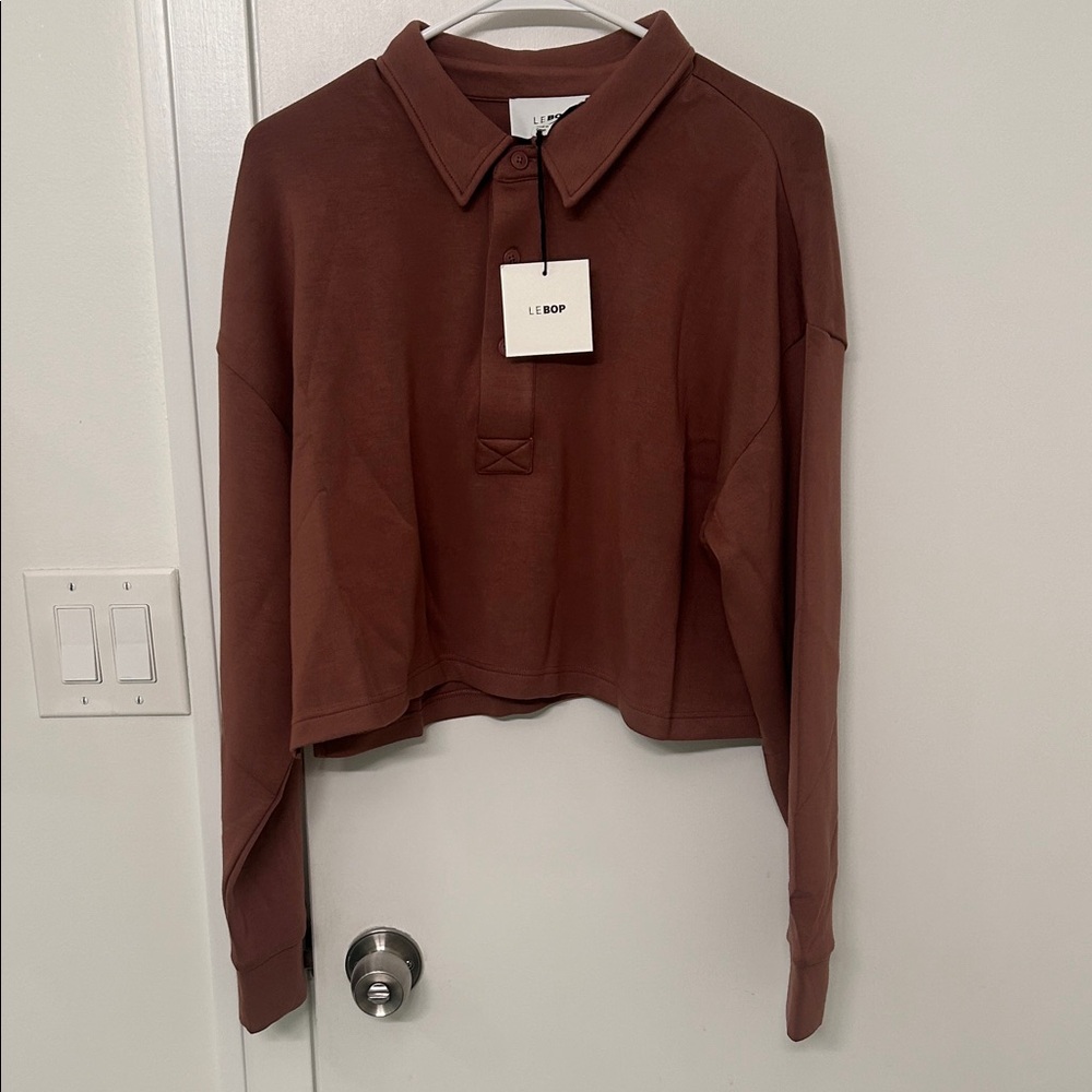 Le Bop Nutmeg Cropped polo